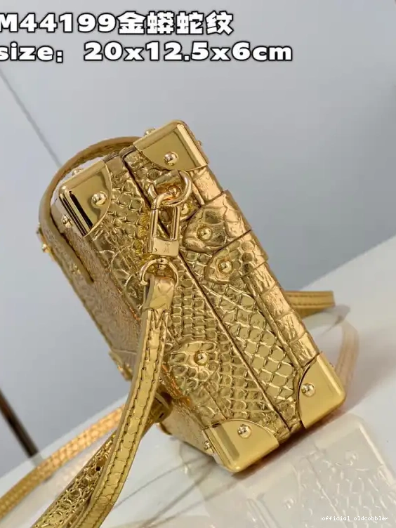Official oldcobbler VUITTON PETITE MALLE LOUIS 0610